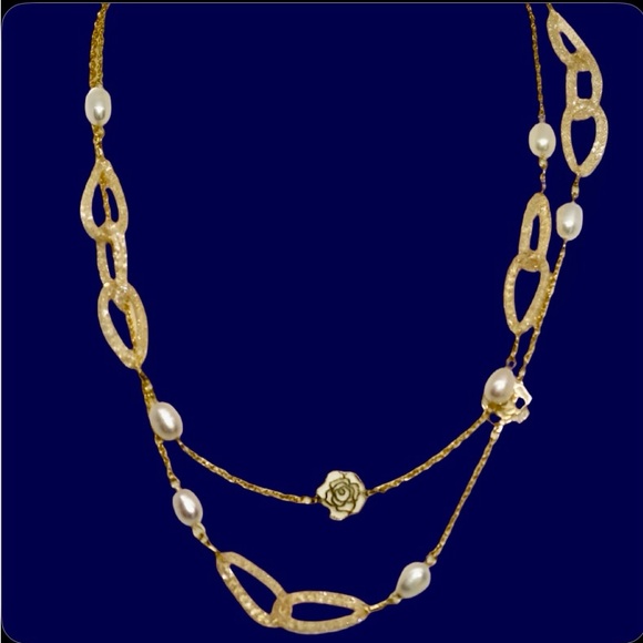 14K Gold Filled Statement Necklace! - Picture 4 of 9